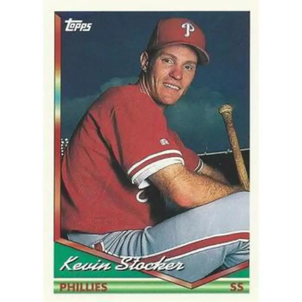 1994 Topps Kevin Stocker RC # 57 Philadelphia Phillies
